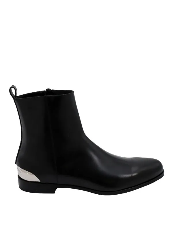 Alexander Mcqueen Bottes - Noir - Noir - Homme | 777947WIES31081