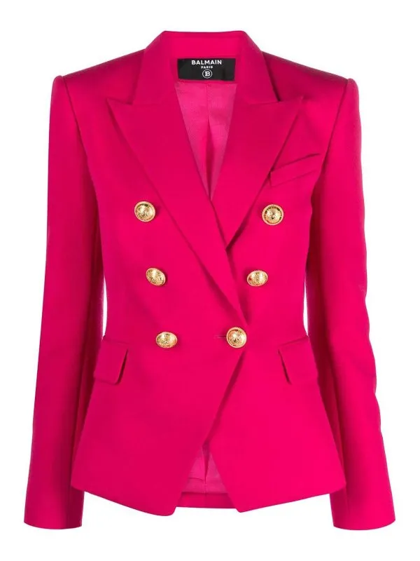 Balmain Blazer - Multicolore - Multicolore | BF1SG008WC094DK