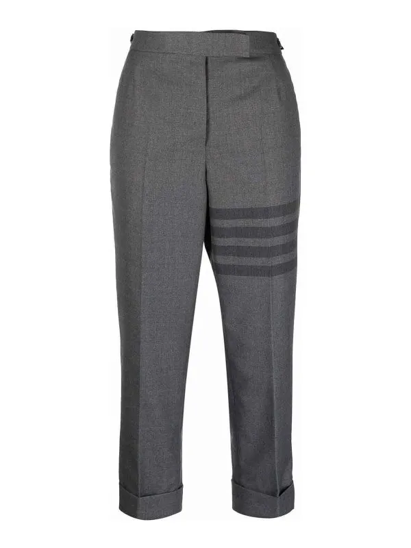 Thom Browne Pantalons Décontractés - Gris | FTC392A04346035