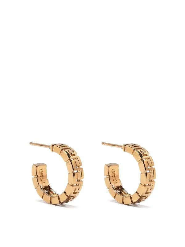 Versace Boucles D'Oreilles - Métallique - Femme | DG28199DJMT3J000