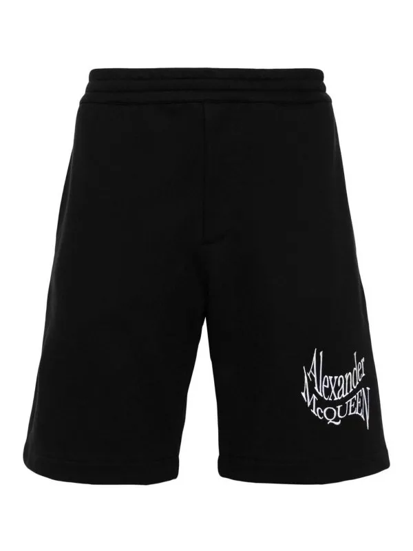 Alexander Mcqueen Short - Noir - Noir - Homme | 781880QXAAM1000