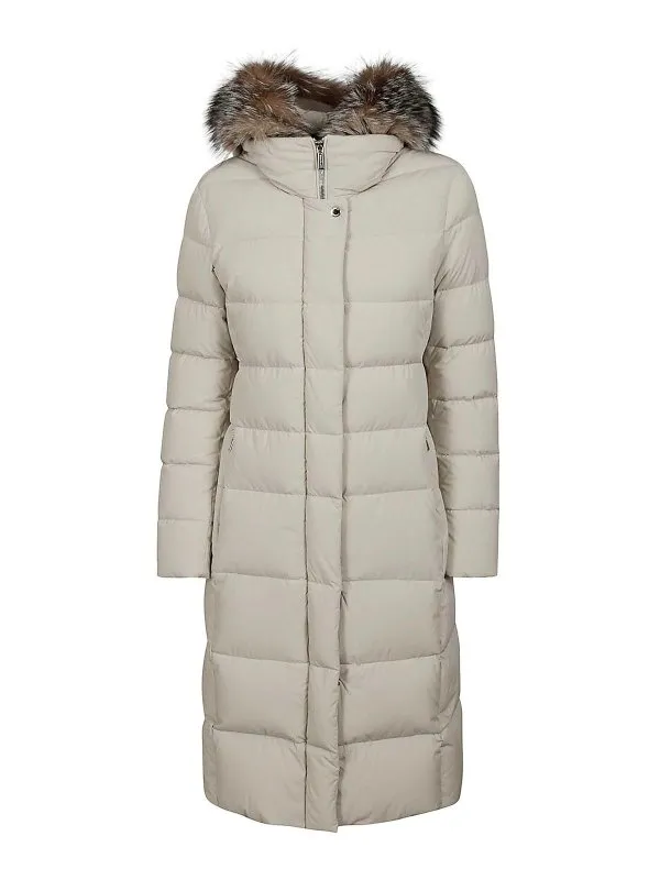 Moorer Manteau Long - Blanc - Blanc | MODGI100047TEPA009U0119
