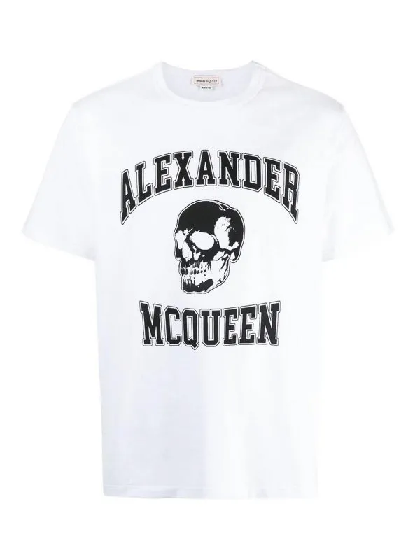 Alexander Mcqueen T-Shirt - Blanc - Blanc - Homme | 759442QTAAW0909