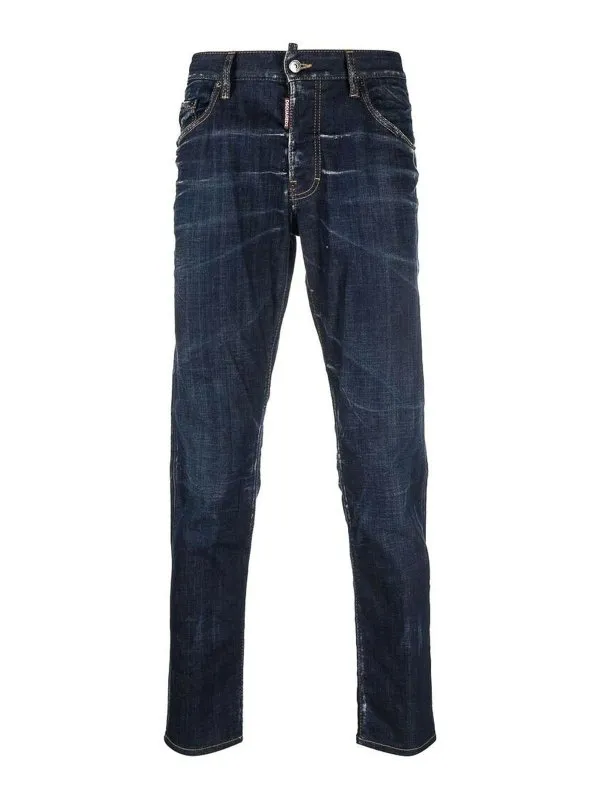 Dsquared2 Jean Droit - Bleu - Bleu - Homme | S30342S74LB1316470