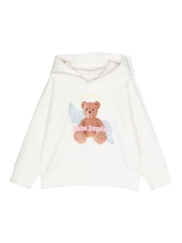 Palm Angels Sweat-Shirts - Blanc - Blanc | PGBB001S24FLE0010360