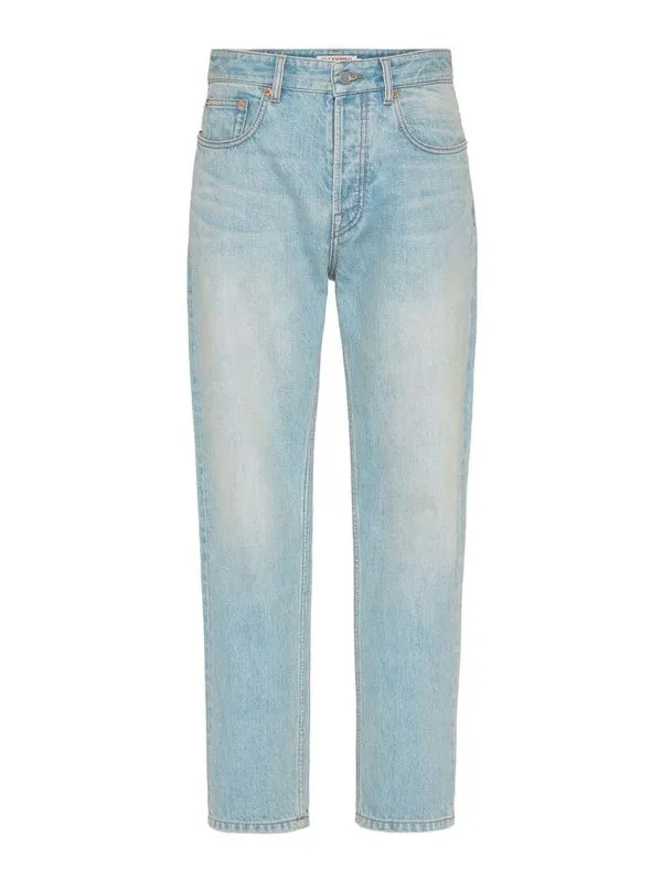 Valentino Garavani Jean Droit - Bleu - Bleu | 4V3DE03D9WD508