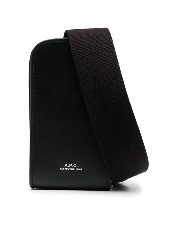 A.P.C. Sac Bandoulière - Noir - Noir - Homme | PXAWVH61756LZZ