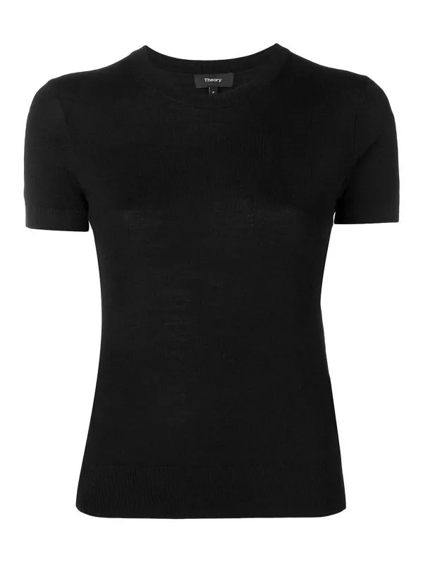 Theory Top - Noir - Noir - Femme | I1211701001 | thebs.com
