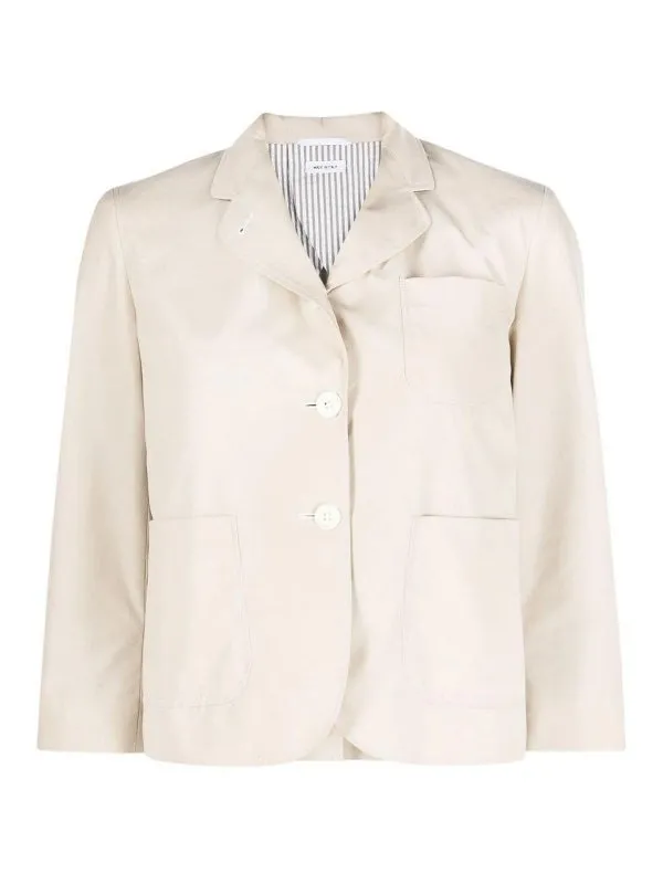 Thom Browne Blazer - Marron Clair - Marron Clair | FBC905H04502250