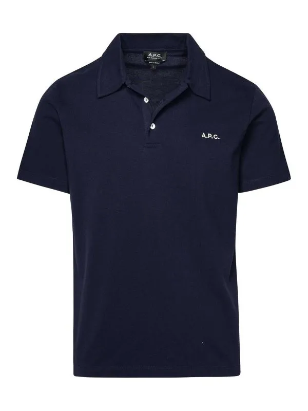A.P.C. Polo - Bleu Foncé - Bleu Foncé - Homme | COGWZH26342IAK