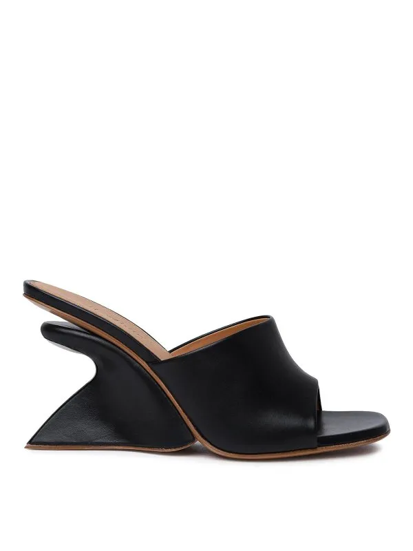 Off-White Sandales - Noir - Noir - Femme | OWIJ042S24LEA0011010