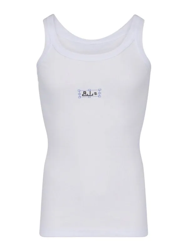 Random Identities Top - Blanc - Blanc - Homme | RAN03T1041