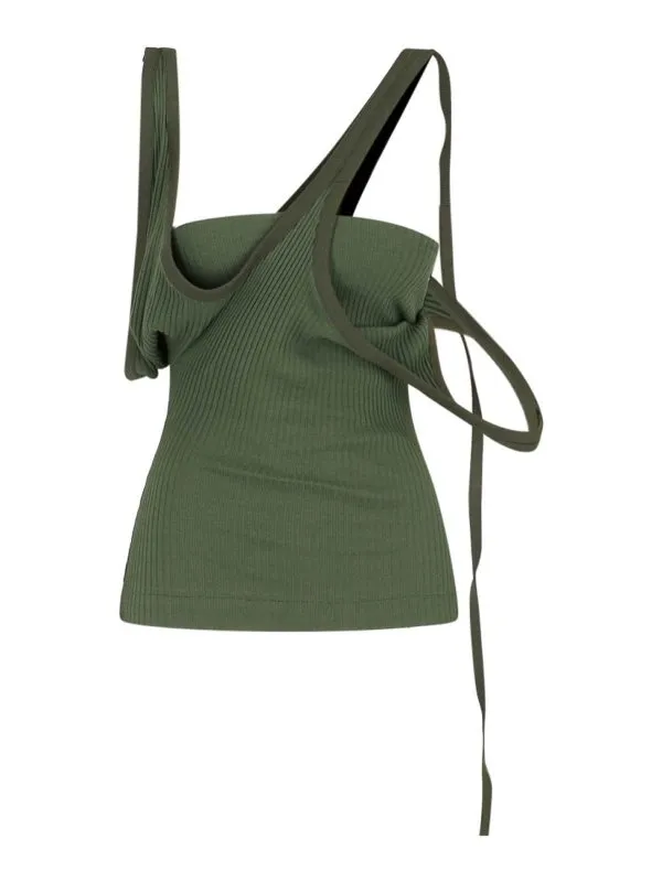 The Attico Top - Vert - Vert - Femme | 246WCT260J043152