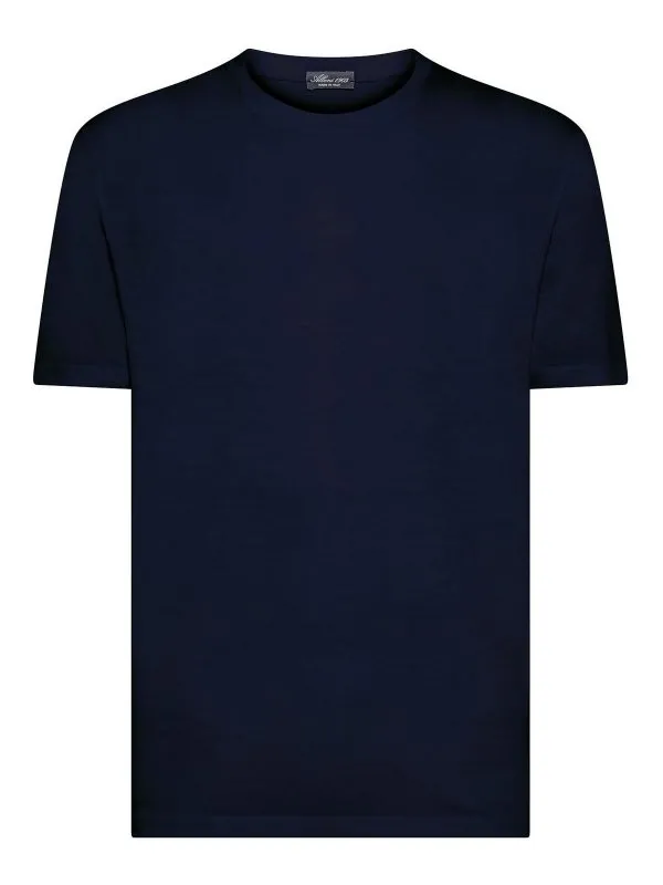 Albeni 1905 T-Shirt - Bleu - Bleu - Homme | TSC004MARINEBLUE