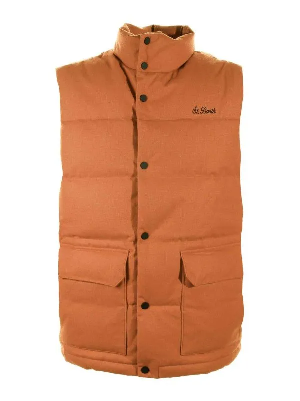 Mc2 Saint Barth Gilet - Orange - Orange - Homme | THUN0100009E81