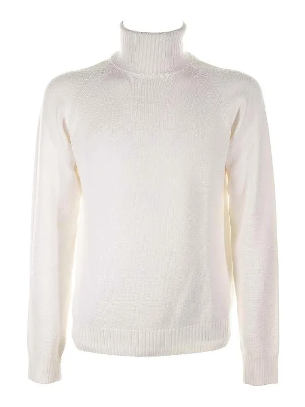 Paolo Pecora Pull Col Roulé - Crème - Crème | A05270101102