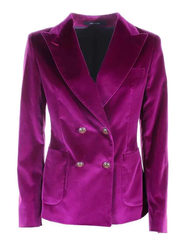 Tagliatore Blazer - Fuchsia - Fuchsia - Femme | JCORAL1EKY1211