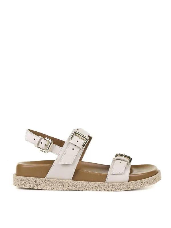 Guglielmo Rotta Sandales - Blanc - Blanc - Femme | TANDERRANCHCHALK