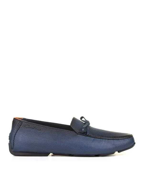 Santoni Mocassins - Bleu - Bleu - Homme | MGDR18743SMASSDSU59