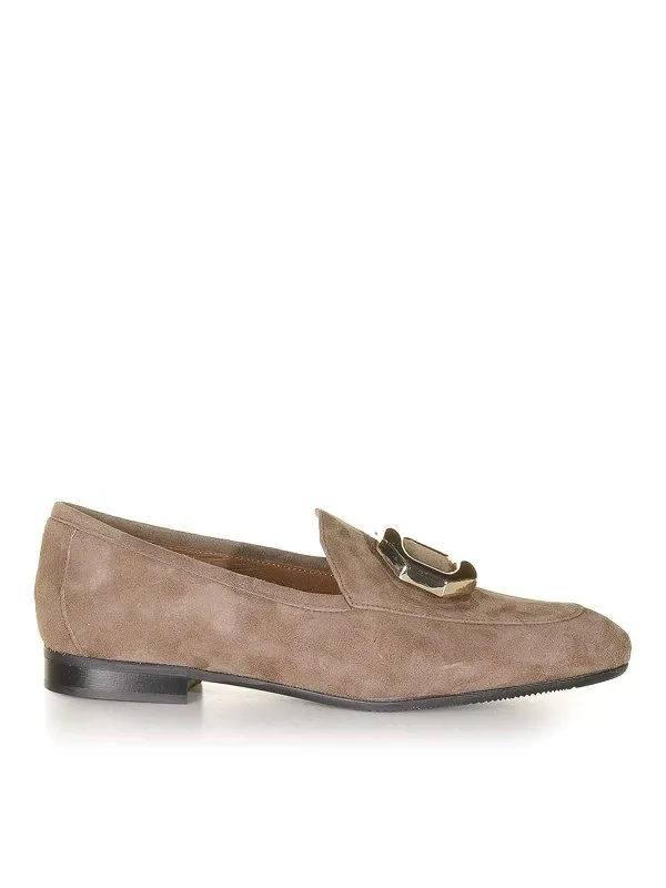Evaluna Mocassins - Marron - Marron - Femme | G056CAMOSCIOACERO
