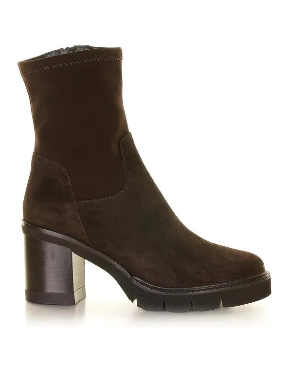 Luca Grossi Bottines - Marron Foncé - Femme | H463TCAMOSCIOTMORO