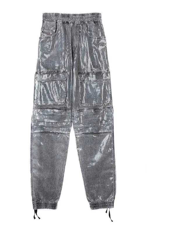 Diesel Jean Bootcut - Gris - Gris - Femme | A114130PGAC02