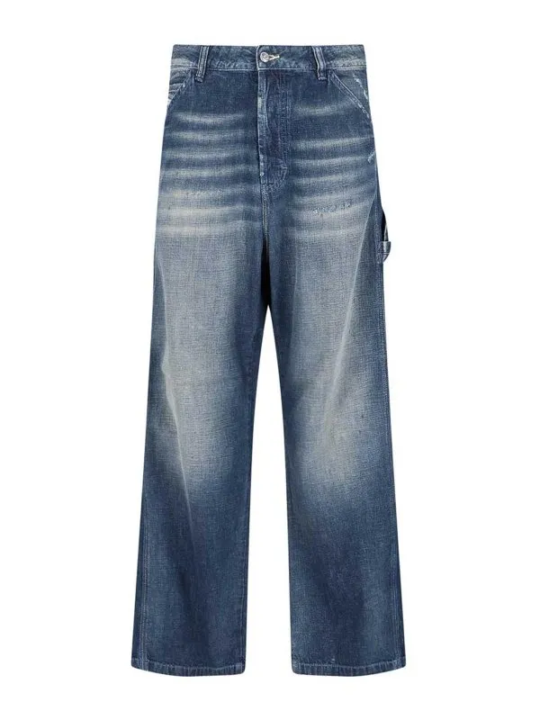 Diesel Jean Bootcut - Foncé Délavé - Homme | A0925209J9101