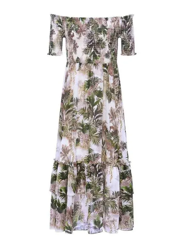 L'Agence Robe Au Genou - Multicolore - Multicolore | 61214SGBAWMS