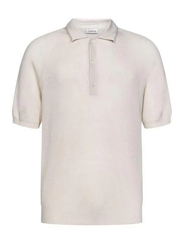 Laneus Polo - Gris - Gris - Homme | PLU1400CC1PERLA | thebs.com