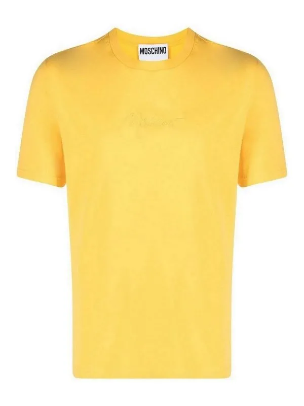 Moschino T-Shirt - Jaune - Jaune - Homme | 073002391029