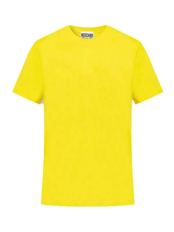 Moschino T-Shirt - Jaune - Jaune - Homme | 073120411032