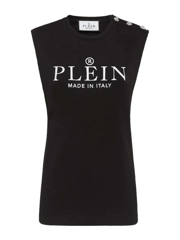 Philipp Plein Top - Noir - Noir - Femme | SACCWTK2346PJO00202
