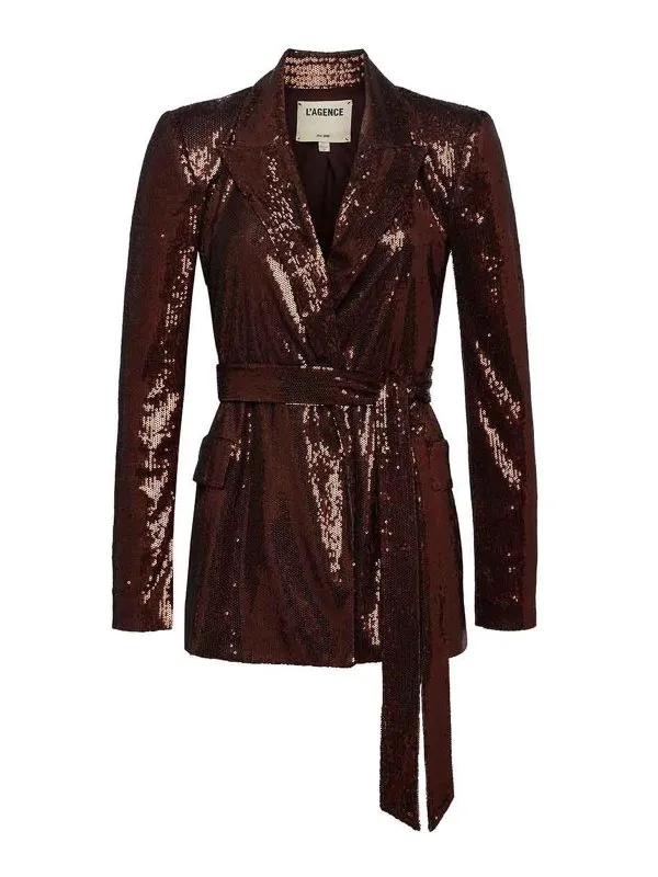 L'Agence Blazer - Marron - Marron - Femme | 1713BJSBRNZ