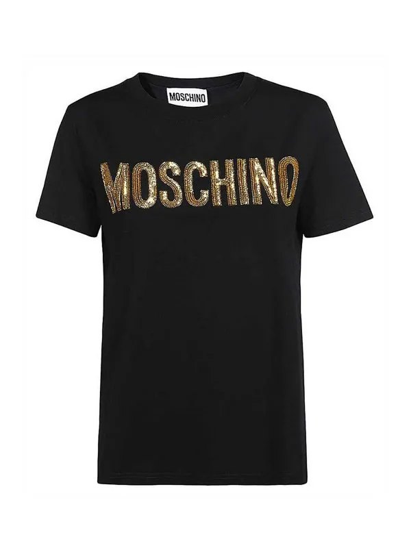 Moschino T-Shirt - Noir - Noir - Femme | 071255411555