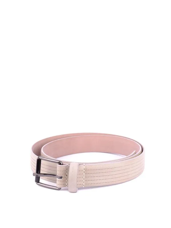 Emporio Armani Ceinture - Gris - Gris - Homme | AI101W7L2