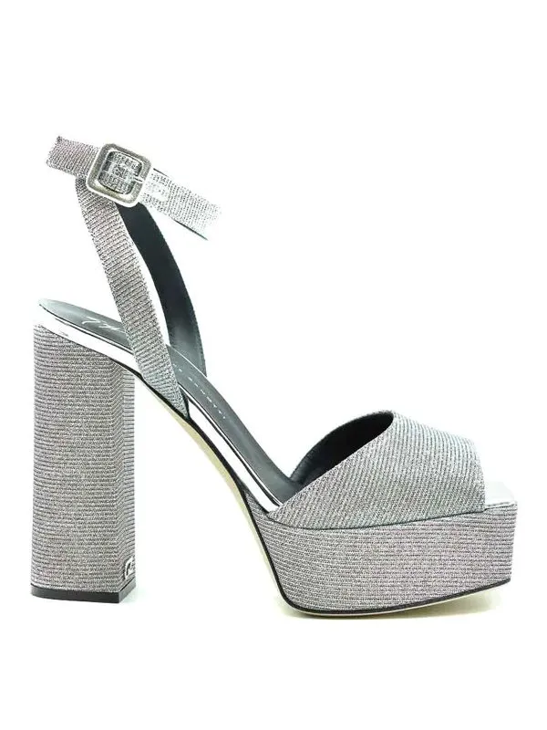 Giuseppe Zanotti Sandales - Argent - Argenté - Femme | I000010051