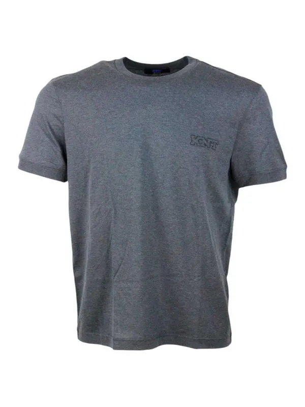Kiton T-Shirt - Gris - Gris - Homme | UMM04190200302