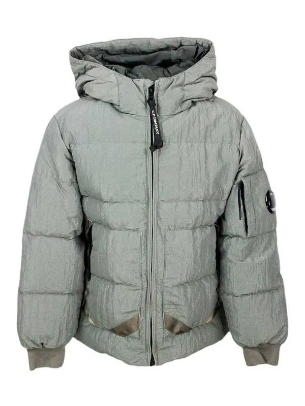 C.P. Company Manteau Court - Vert - Vert - Garçon | 13CKOW007669