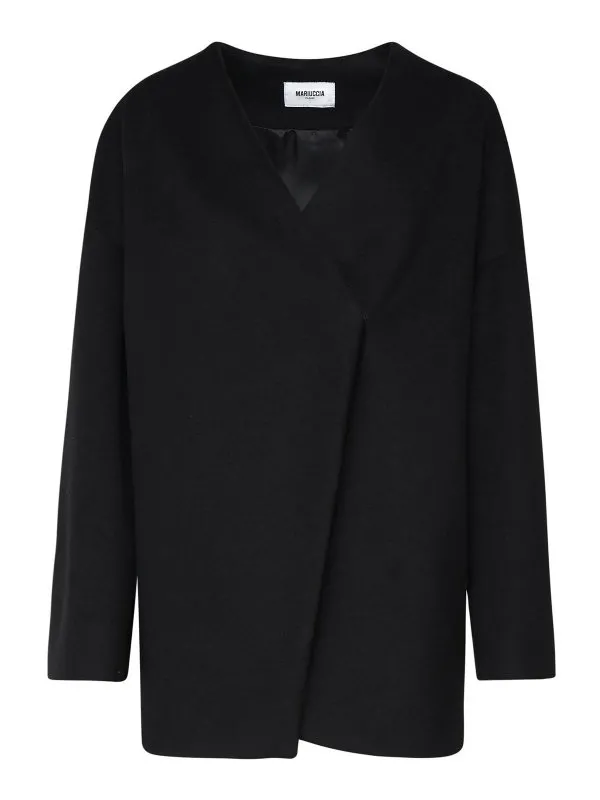 Mariuccia Manteau Court - Noir - Noir - Femme | MMD904NERO
