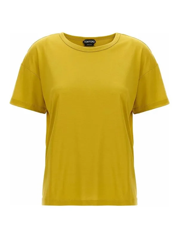 Tom Ford T-Shirt - Jaune - Jaune - Femme | TSJ383FAX835FG324