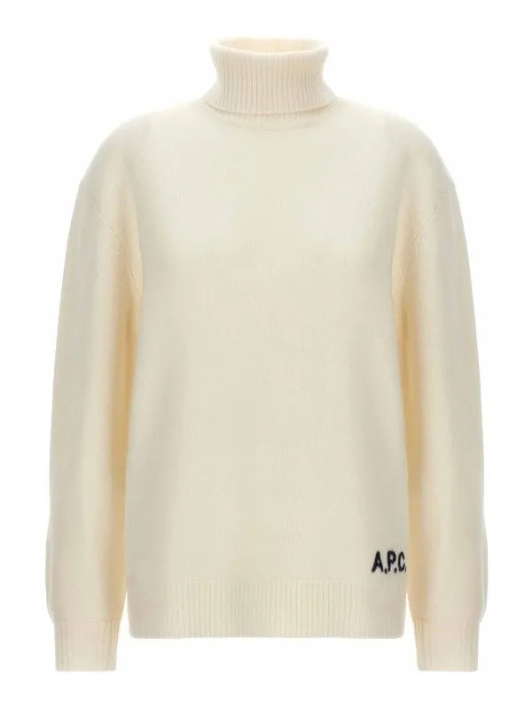 A.P.C. Cardigan - Blanc - Blanc - Femme | WVBDJM23248AAD