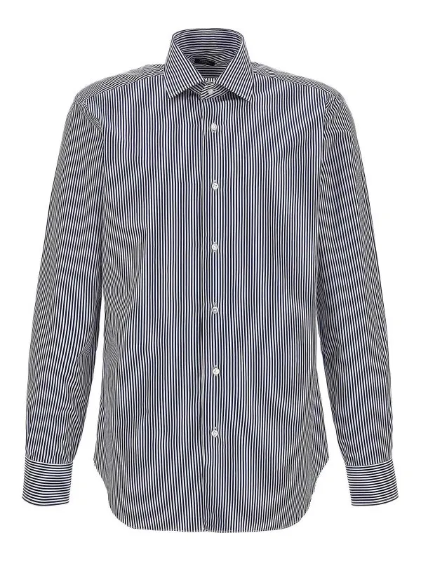 Barba Chemise - Bleu - Bleu - Homme | I1U12P01440810001