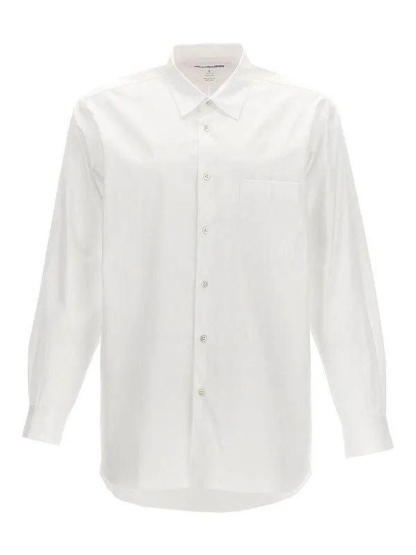 Comme Des Garcons Chemise - Blanc - Blanc - Homme | FZB011PER3