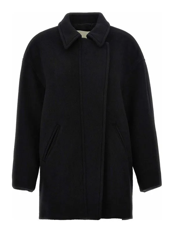 Isabel Marant Manteau Court - Noir - Noir | MA0281FAB3D03I01BK