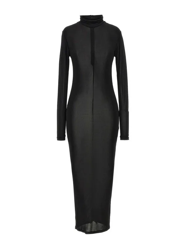 Isabel Marant Robe Au Genou - Noir - Noir | RO0579FAB3K01I01BK