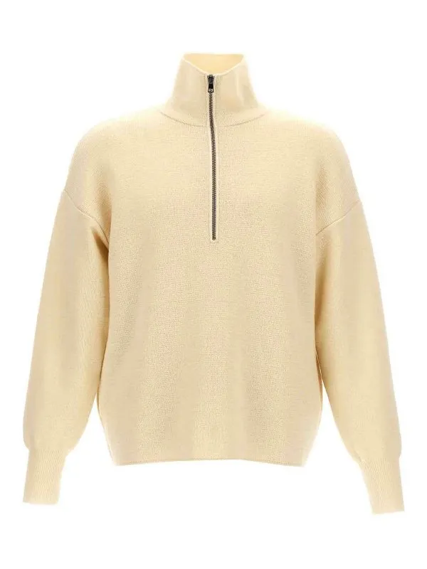 Ma'ry'ya Cardigan - Blanc - Blanc - Homme | YNK055G1 | thebs.com