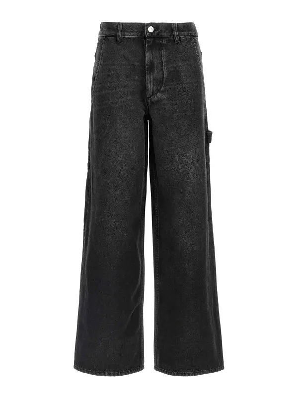 Isabel Marant Etoile Jean Bootcut - Noir | PA0396FAB3H02E02FK