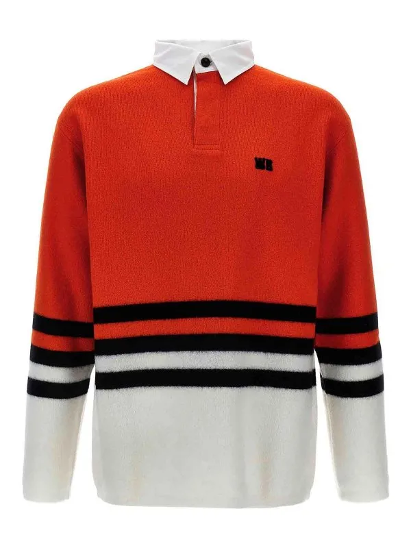 Wales Bonner Polo - Rouge - Rouge - Homme | UA24KN13WO07349