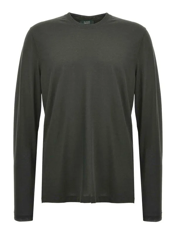 Zanone T-Shirt - Vert - Vert - Homme | 815134ZG380Z0049