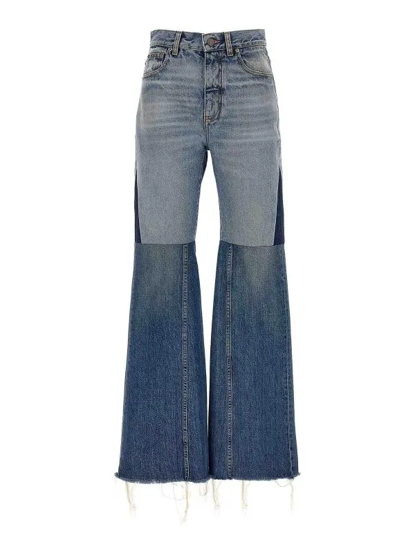 Chloe' Jean Bootcut - Bleu - Bleu - Femme | CH24WDP141594ZD